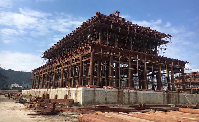 仿古建筑設計與施工工藝展示，傳統與現代的碰撞之美